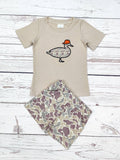 Boys Camouflage Duck Short Set