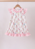 Pink All Day Adventure Dress