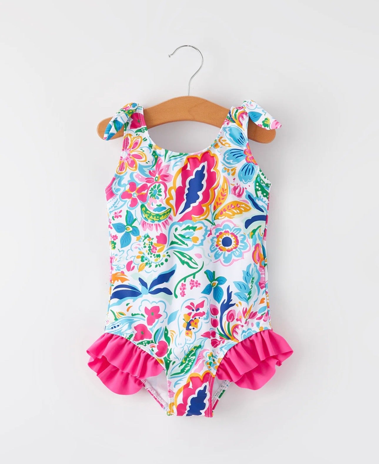 Colorful Floral Swimsuit