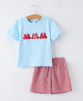 Crab Applique Boy Set