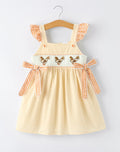 Farm Chicken Smocked Dress