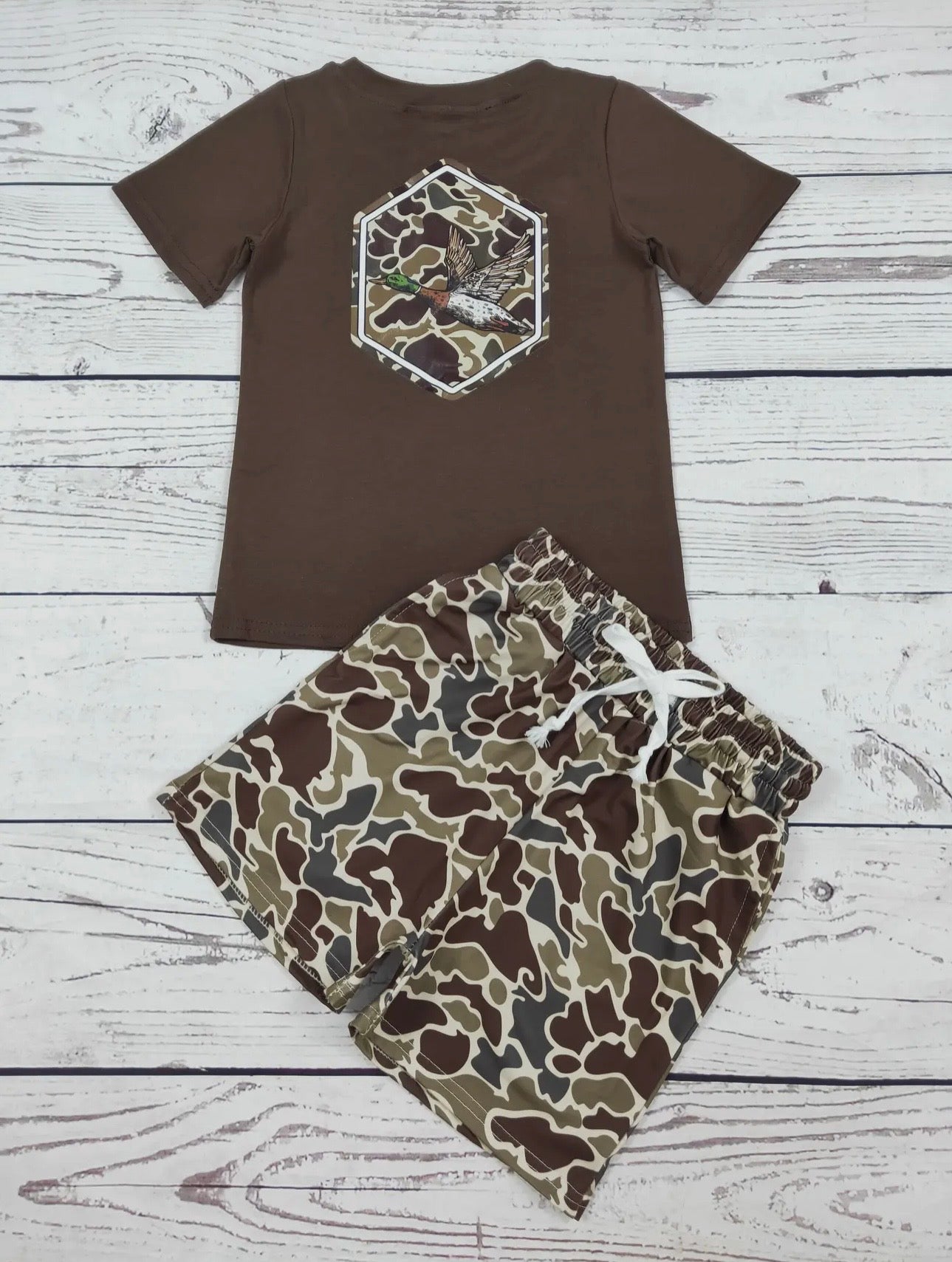 Boys Duck Camo Set