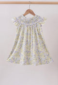 Golden Meadow Floral Dress
