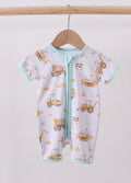 Engineering Vehicle Bamboo Pajamas
