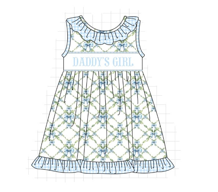 Blue Daddy’s Girl Dress