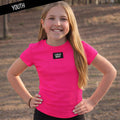 Lulu Mac Hot Pink Kids Baby Doll Top